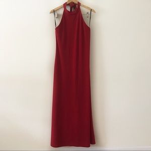 Arianna by Rachel Kaye Red Halter Dress